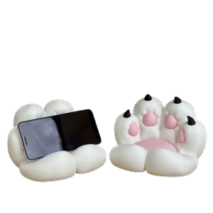 Soporte patita kawaii impreso en 3D – vista 3