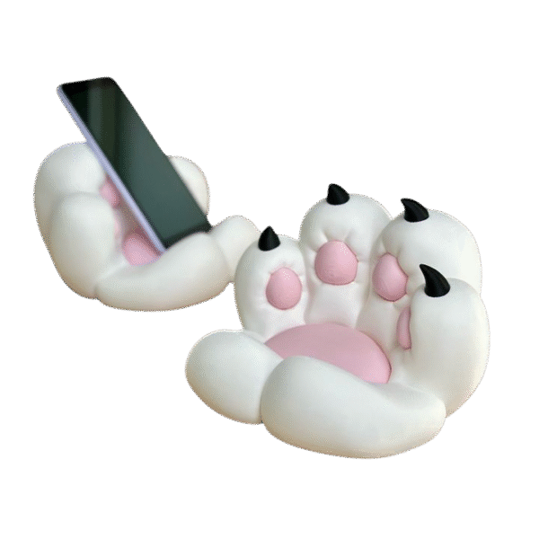 Soporte patita kawaii impreso en 3D – vista 2