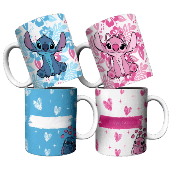 stitch-3 Taza Stitch y Angel personalizada