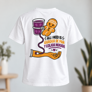 Camiseta Guagua de Pan y Colada Morada