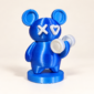 Osito fitness 3D personalizado con logo – vista 2